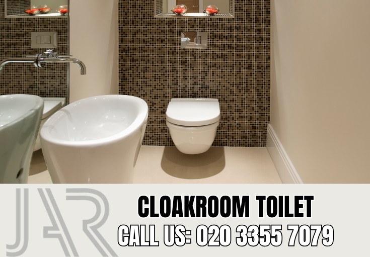 Cloakroom and Downstairs Toilet Installation by Hamptonhill Bathroom Fitters